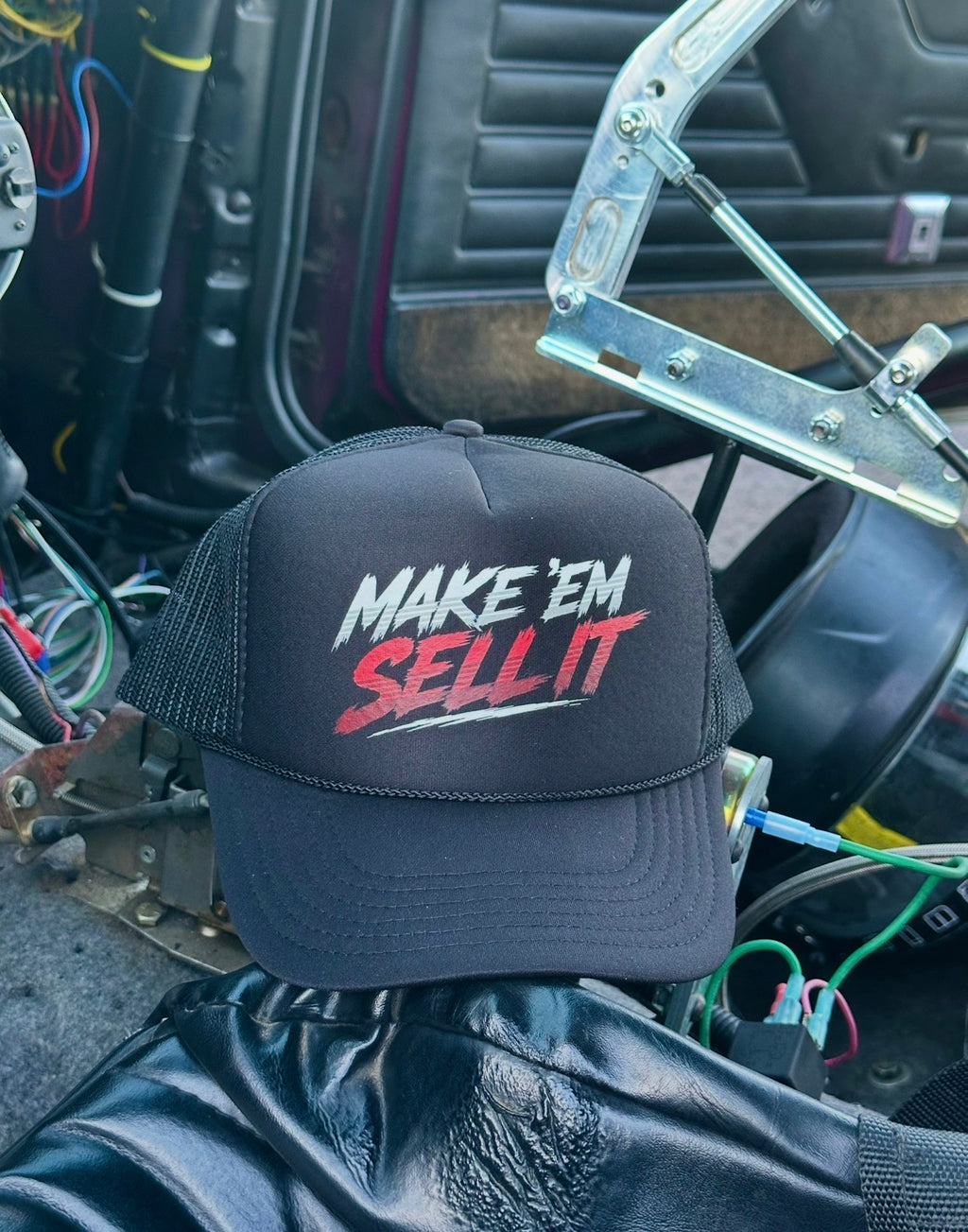 Make ’Em Sell It™ Foam Trucker Hat