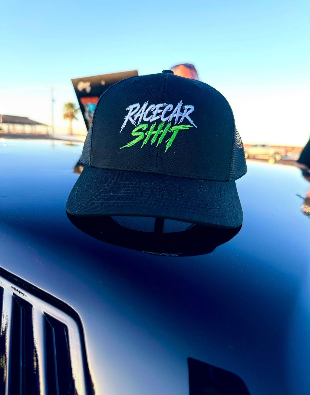 Racecar Shit™ Embroidered Snapback Hat