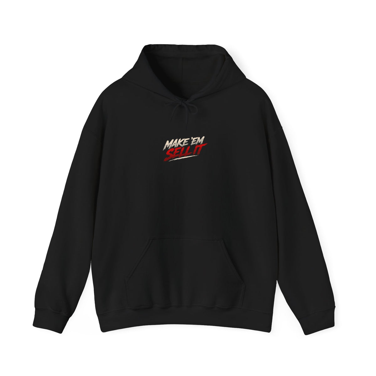 Make ’Em Sell It™ Racing Hoodie –  Street Race Graphic
