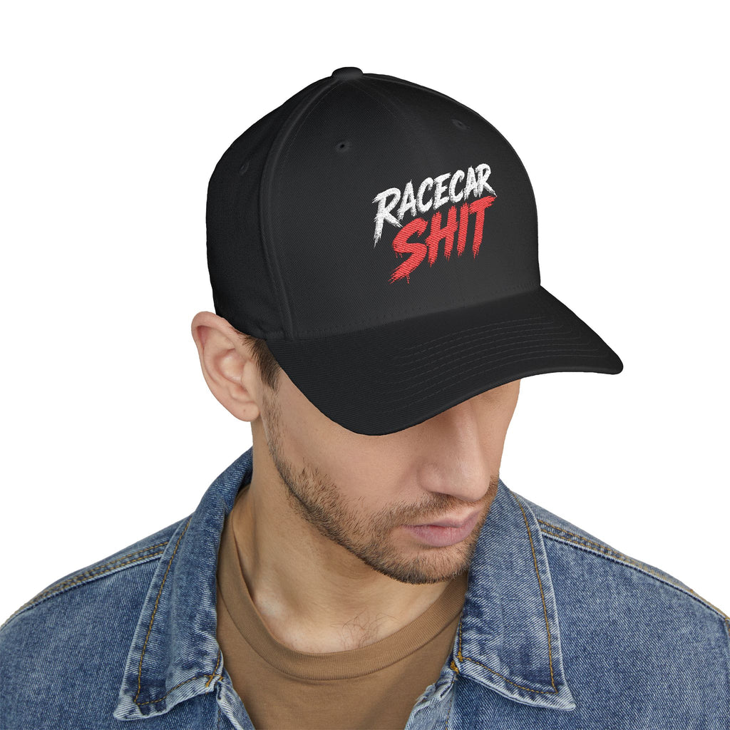 Racecar Shit Embroidered Cap Flexfit