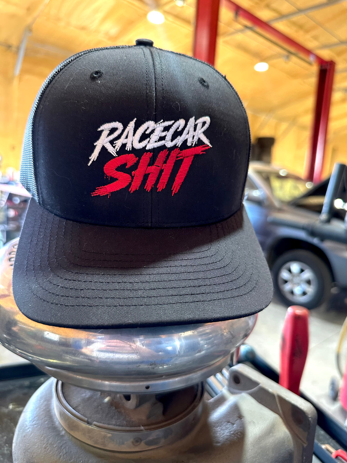 Racecar Shit Trucker Cap Snapback