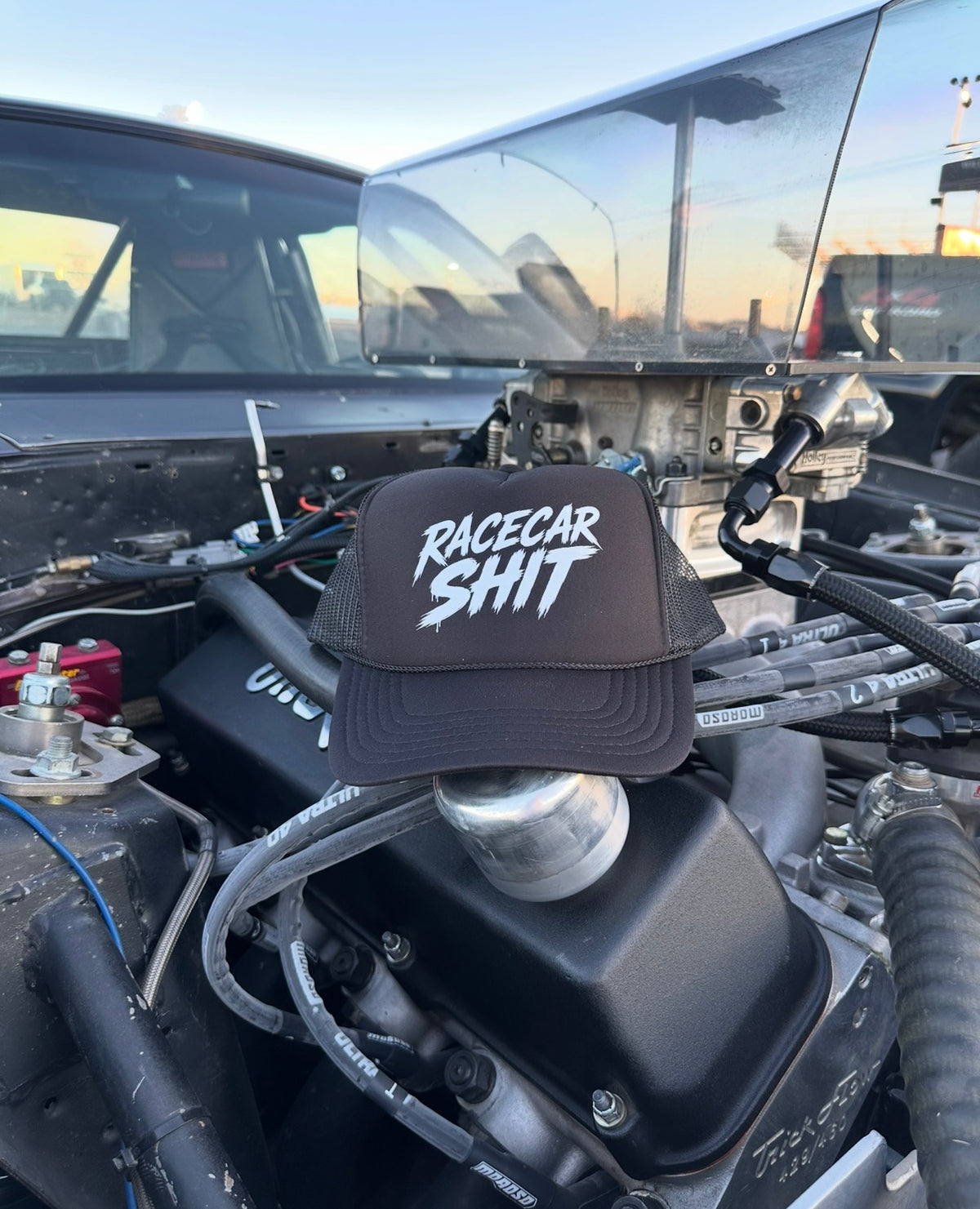 Racecar Shit™ Foam Trucker Hat – Classic Logo